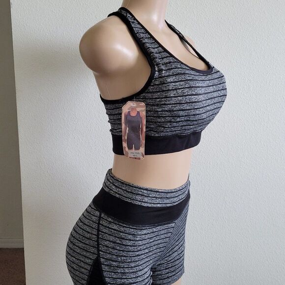 BRAND NEW BIKER SHORTS AND SPORTS BRA SETS - Picture 8 of 13